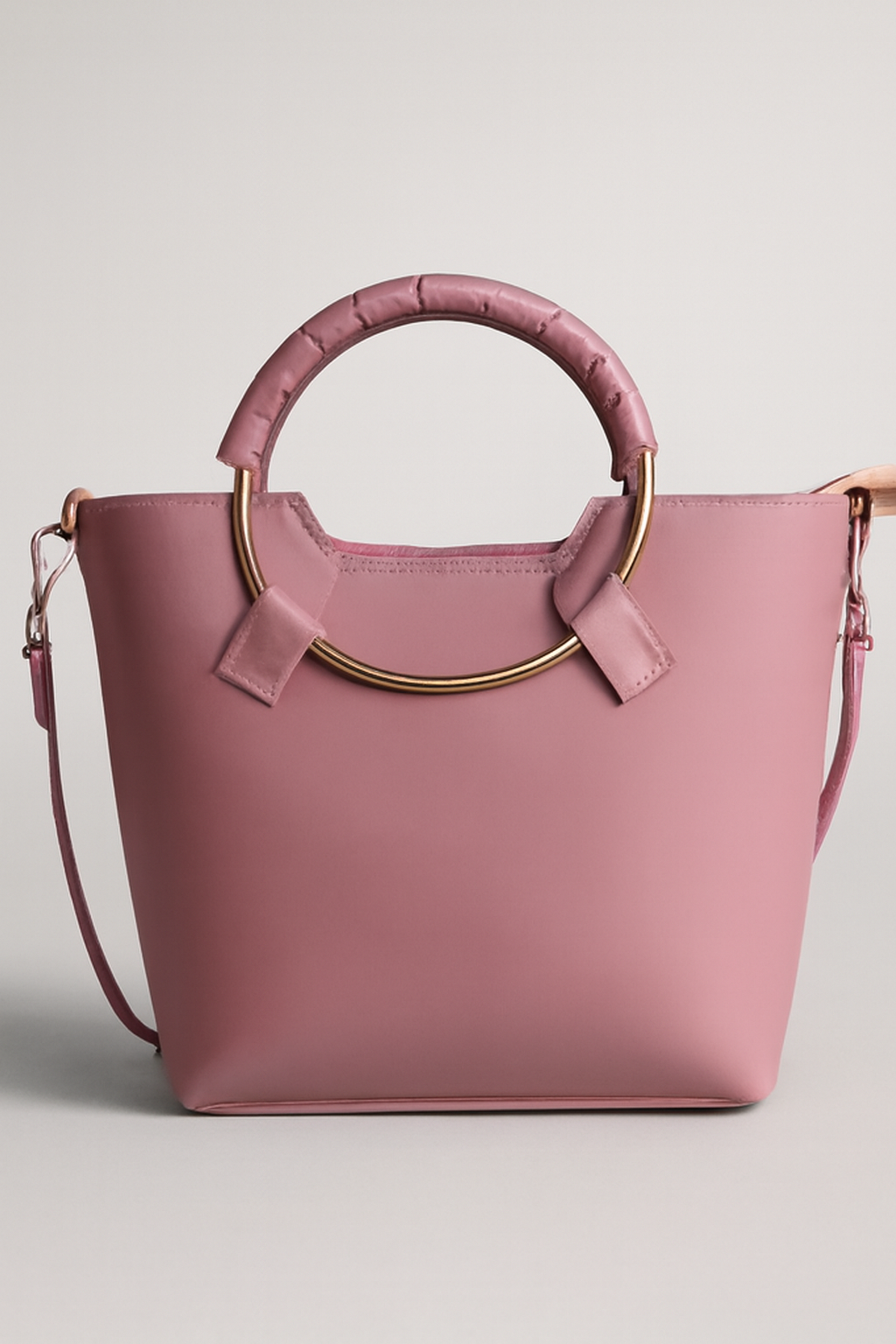 Pink Floral Handbag