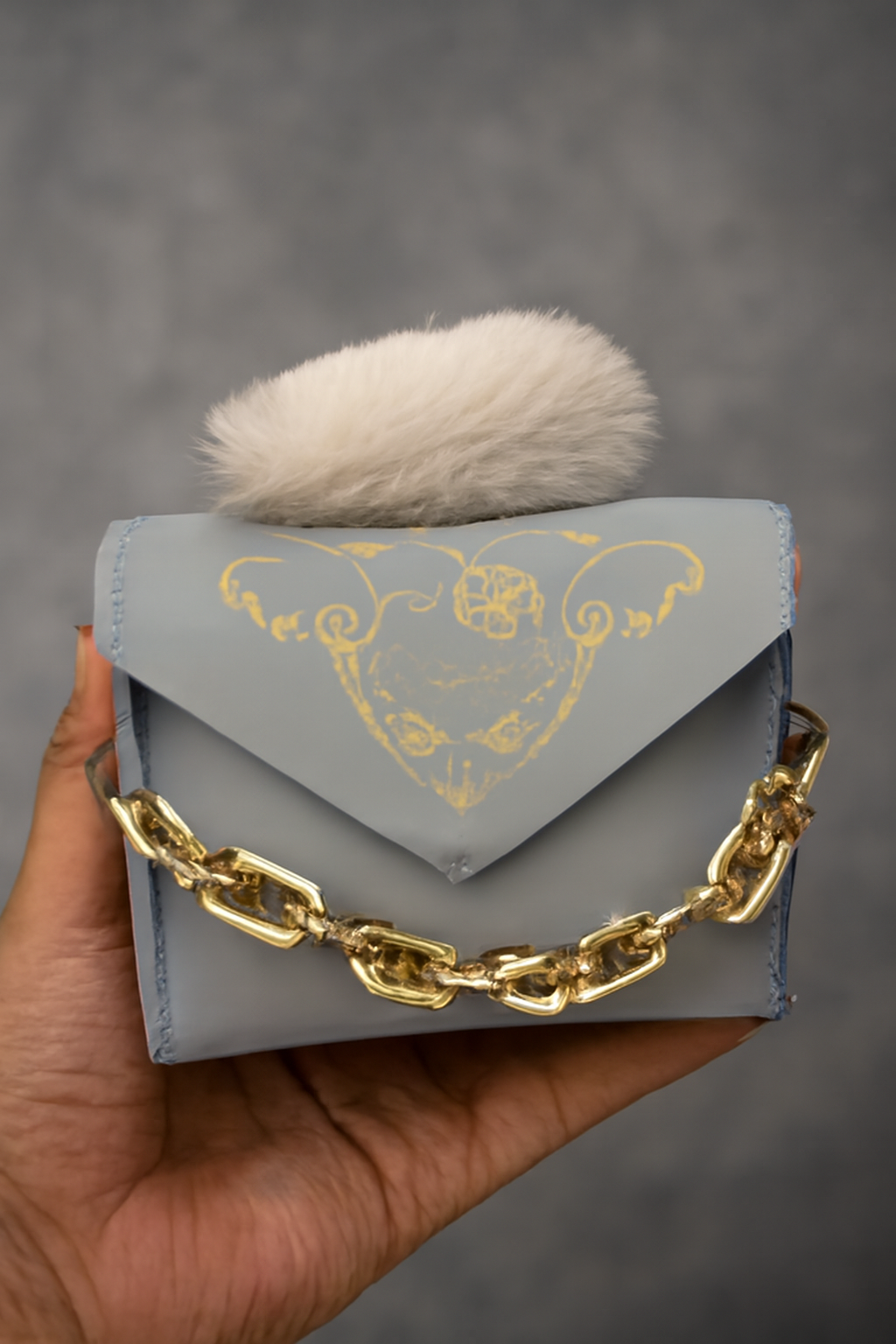 Blue Handbag