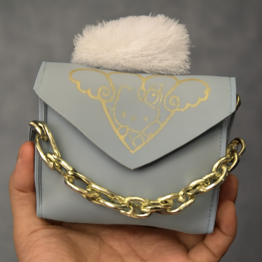 Blue Handbag