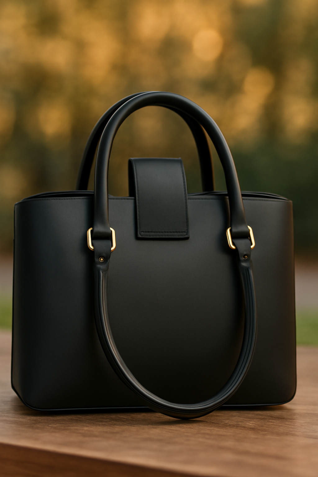 Elegant Croc Lock Bag