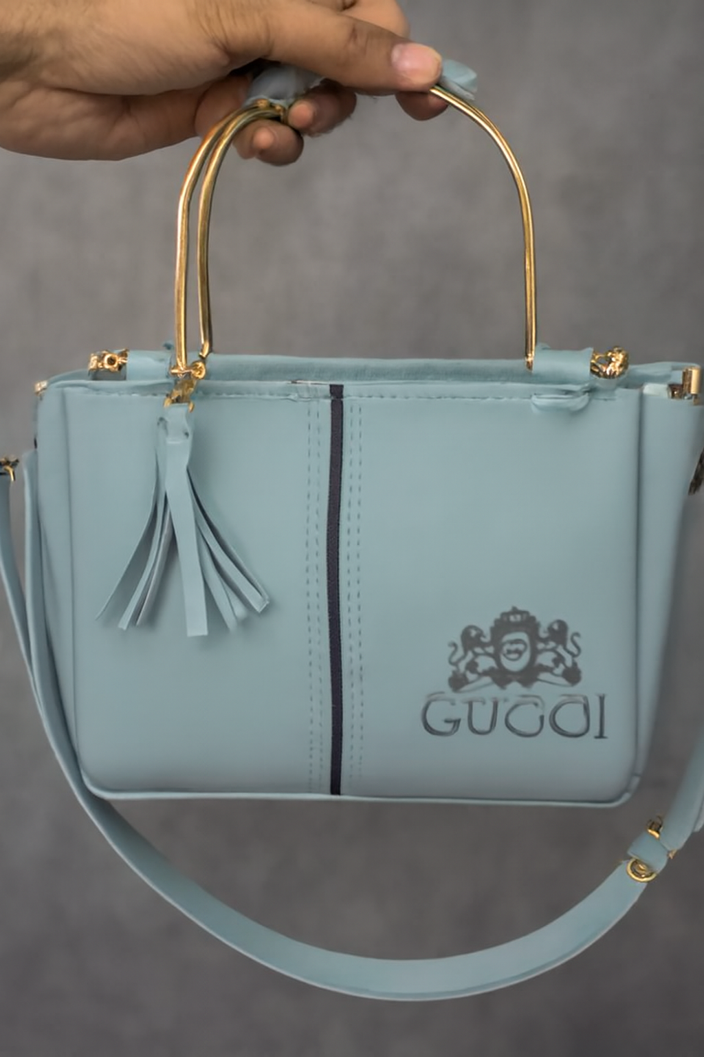 Light Blue Gucci Handbag