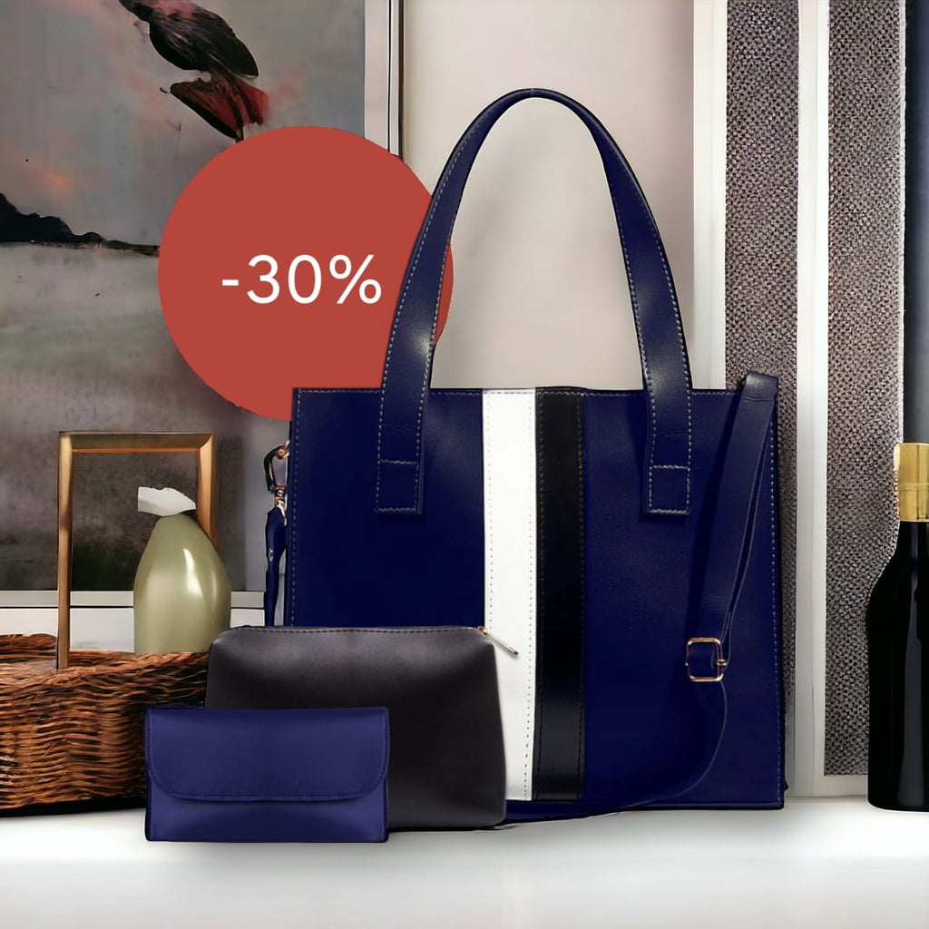 Trio black and white